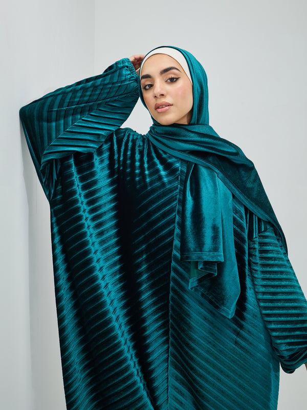 إسدال مليكة قطيفة تيل  بليسيه