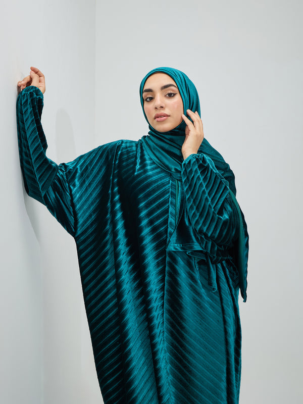 إسدال مليكة قطيفة تيل  بليسيه