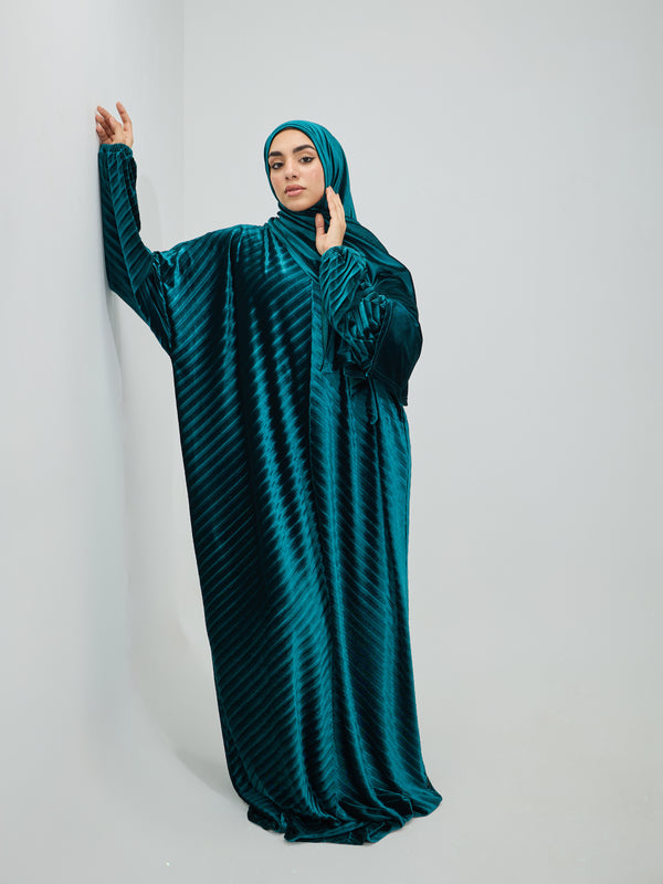 إسدال مليكة قطيفة تيل  بليسيه